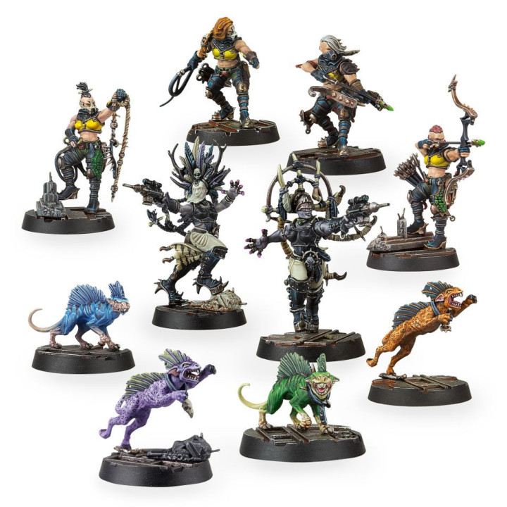 Death-maidens e Wyld Runners delle Escher - FIGURE