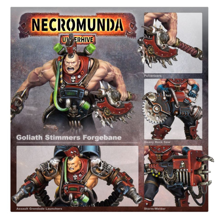Goliath Stimmers und Forge-born - FIGURINEN