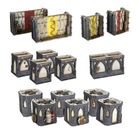 Necromunda: colonnes et murs de Zone Mortalis