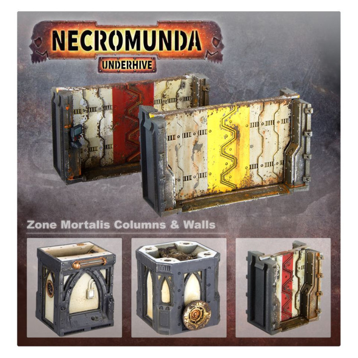 Necromunda colonne e muri della Zone Mortalis - FIGURE