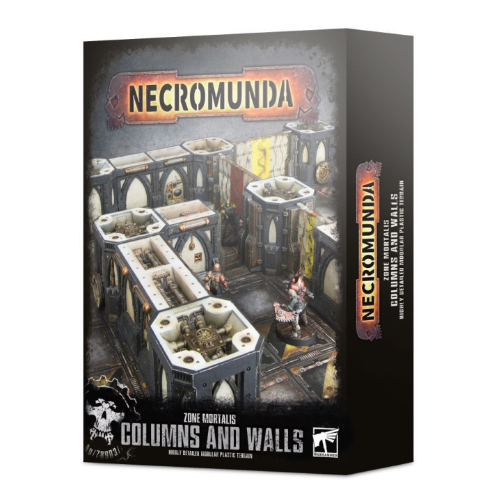 Necromunda Zone Mortalis Columns and Walls - MINIS