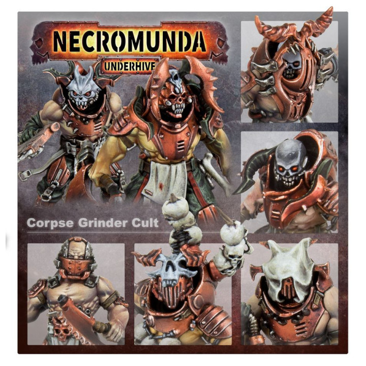 FIGURINES - Corpse Grinder Cult Gang