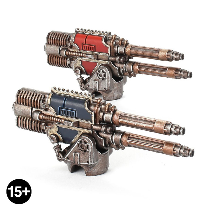 Adeptus Titanicus Warlord Battle Titan Paired Turbo Laser Destructors - ADEPTUS TITANICUS