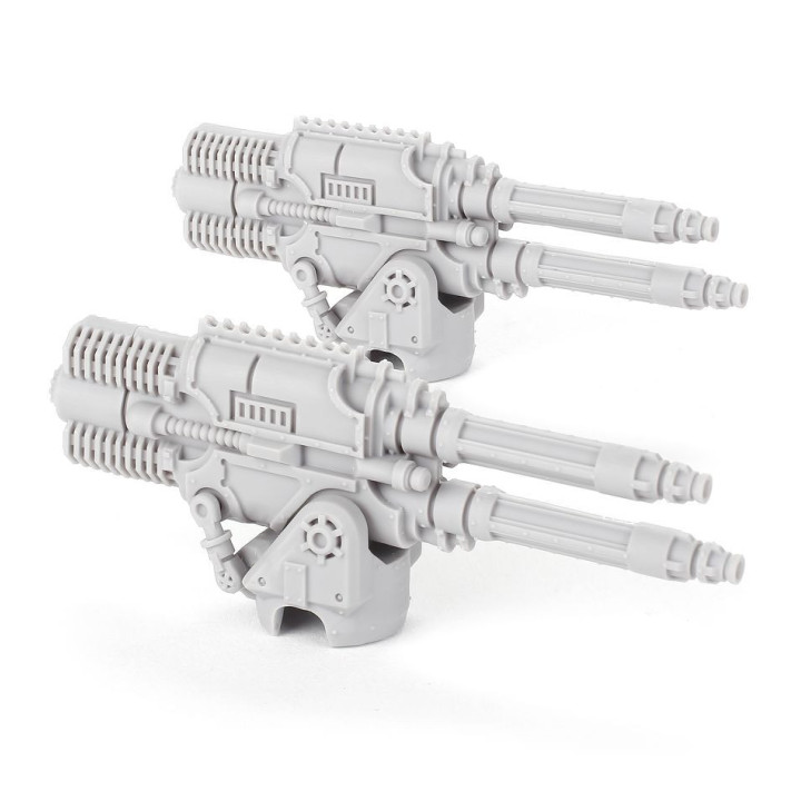 Adeptus Titanicus Warlord Battle Titan Paired Turbo Laser Destructors - ADEPTUS TITANICUS