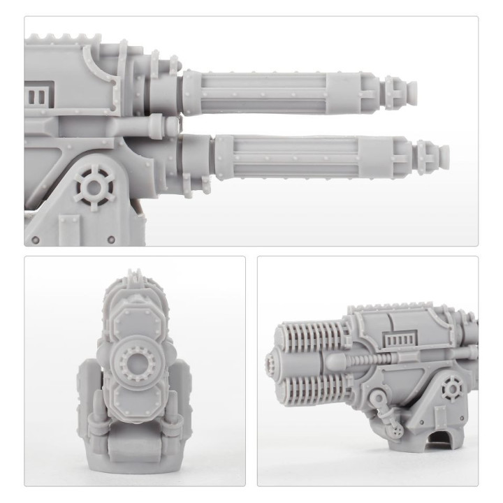 Adeptus Titanicus Warlord Battle Titan Paired Turbo Laser Destructors - ADEPTUS TITANICUS