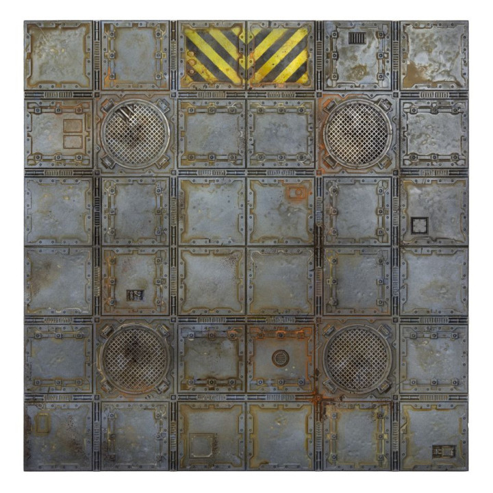 Zone Mortalis: Bodenplatten-Set - FIGURINEN