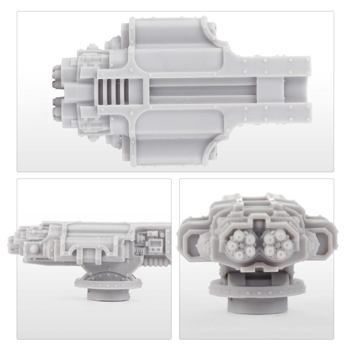ADEPTUS TITANICUS - Adeptus Titanicus Reaver Titan Carapace Vulcan Mega-bolter