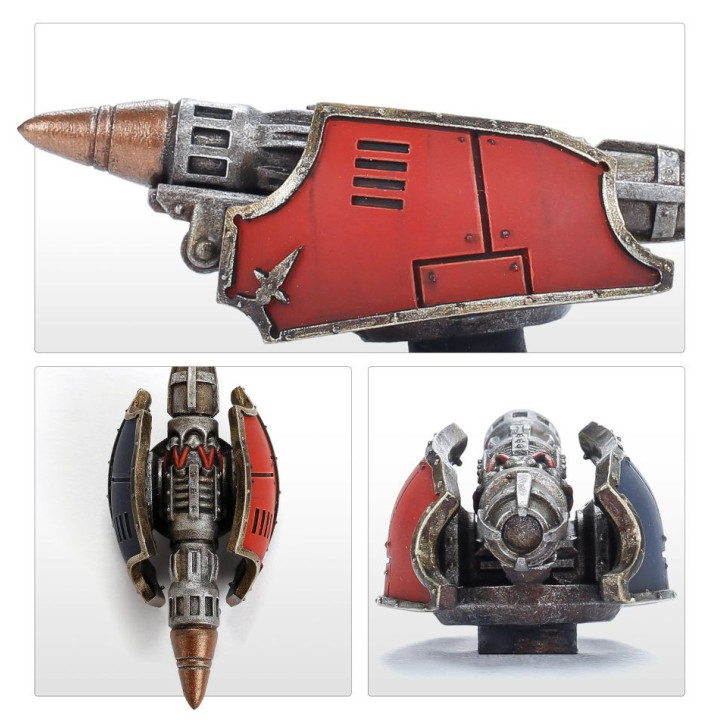 ADEPTUS TITANICUS - Adeptus Titanicus Reaver Titan Carapace Warp Missile Rack