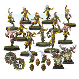 FIGURINES - Équipe de Blood Bowl d'Elfes Sylvains: Athelorn Avengers