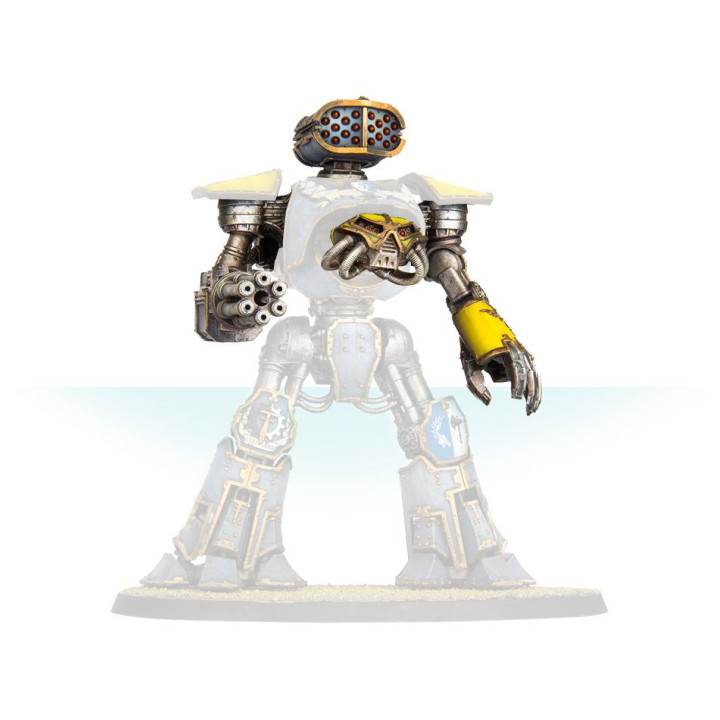 Reaver Titan Weapons: Gatling Blaster, Power Fist, Laser Blaster and Apocalypse Missile Launcher - TITANICUS ADEPTUS