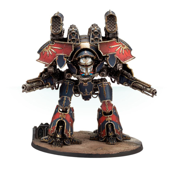 ADEPTUS TITANICUS - Armes de Titan Warlord: Canons Volcano et lance-missiles Apocalypse