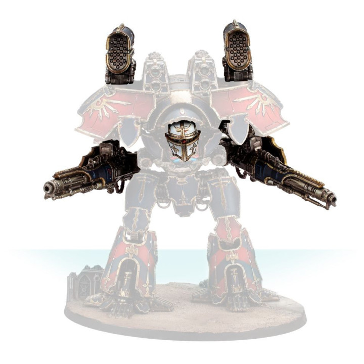 Warlord Titan Weapons: Volcano Cannons and Apocalypse Missile Launchers - TITANICUS ADEPTUS