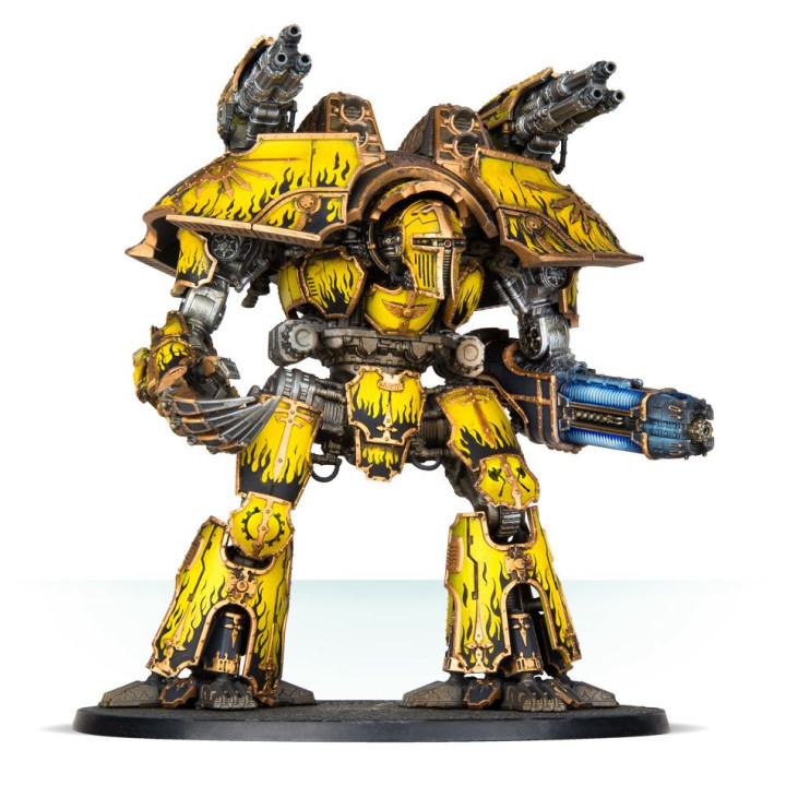 Warlord Titan Weapons: Plasma Annihilators, Laser Blasters and Power Claw - TITANICUS ADEPTUS