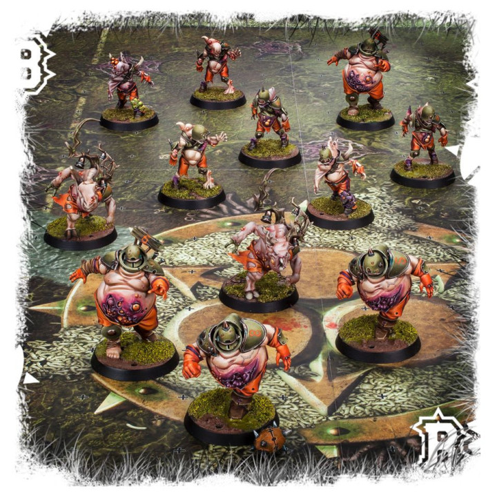 FIGURINES - Nurgle’s Rotters - Nurgle Blood Bowl Team