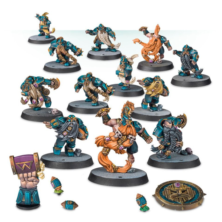 BLOOD BOWL - Équipe de Nains: Dwarf Giants