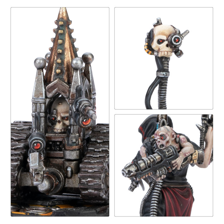 Heretek and Servo-skulls - NECROMUNDA