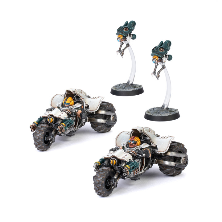 Ironhead Squat Svenotar Scout Trikes - NECROMUNDA