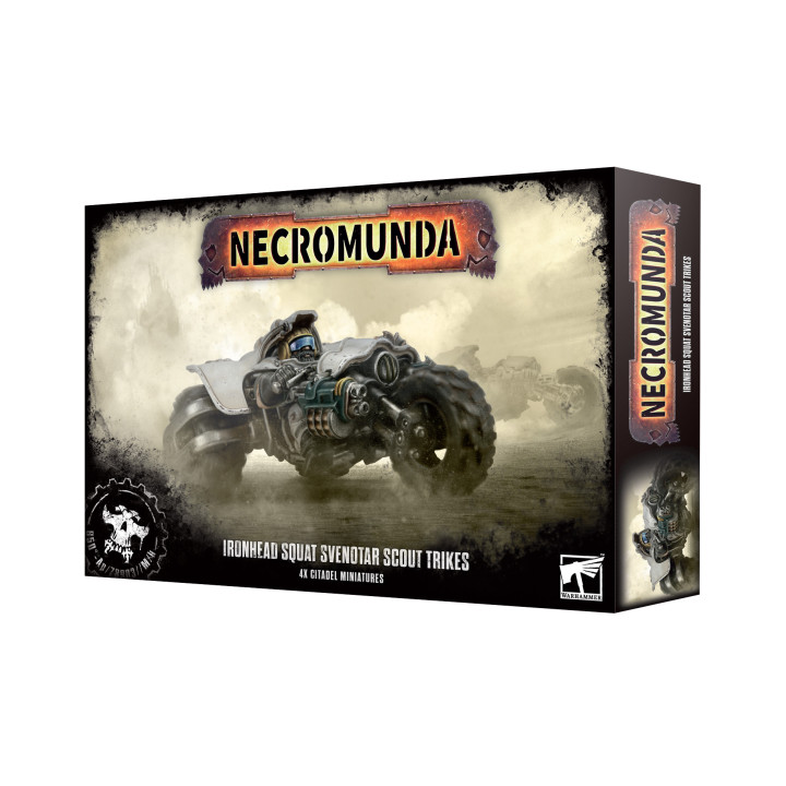 Ironhead Squat Svenotar Scout Trikes - NECROMUNDA