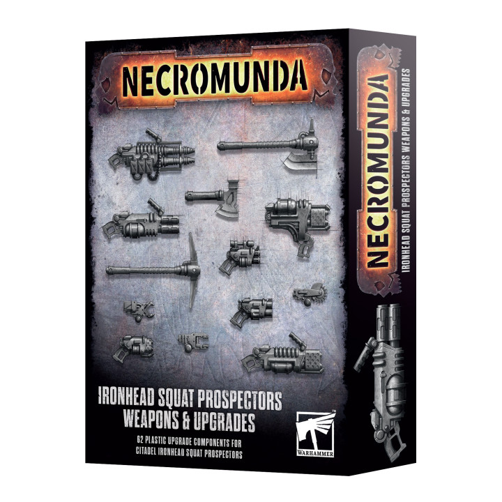 Armi e dotazioni degli Ironhead Squat Prospectors - NECROMUNDA