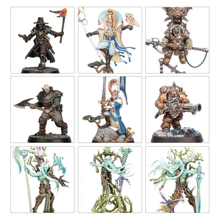 Kriegerscharen der Ordnung: Helden und Jäger - WARHAMMER UNDERWORLDS