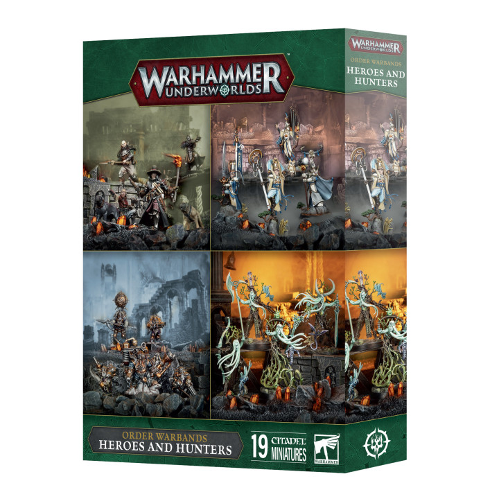 Bande da guerra dell'Ordine: Eroi e Cacciatori - WARHAMMER UNDERWORLDS