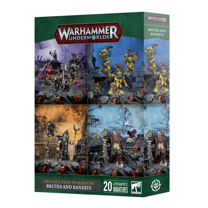Kriegerscharen der Zerstörung: Schläger und Banditen - WARHAMMER UNDERWORLDS
