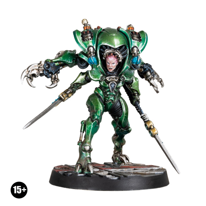 Lady Haera in Sthenian-pattern Hunting Rig - NECROMUNDA