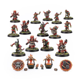 Chaos Dwarf Blood Bowl Team: The Zharr-Naggrund Ziggurats - MINIS