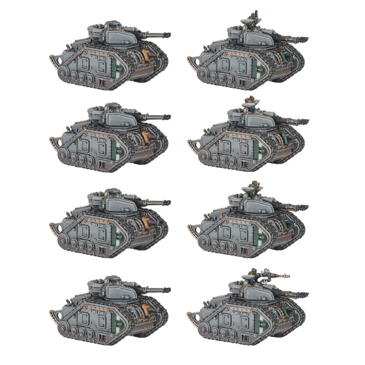 Legions Imperialis: Squadrone di Leman Russ Exterminator e Annihilator - FIGURE