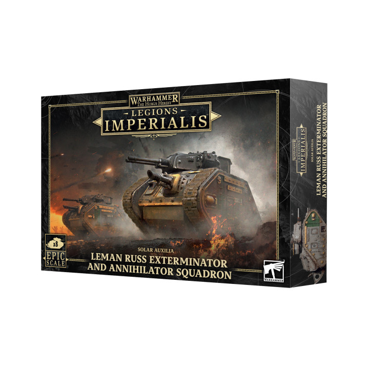Legions Imperialis: Squadrone di Leman Russ Exterminator e Annihilator - FIGURE