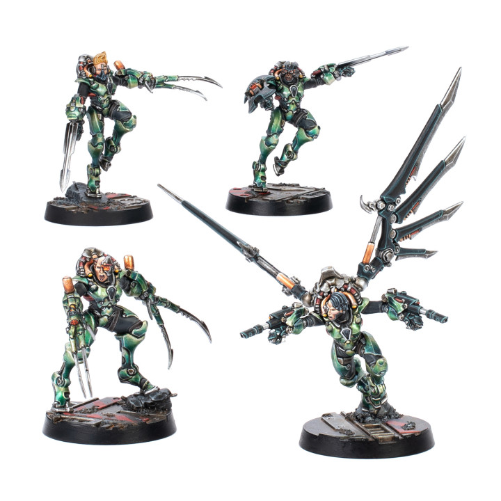 FIGURINES - Malcadon, Yeld, et Jakara Spyre Hunters