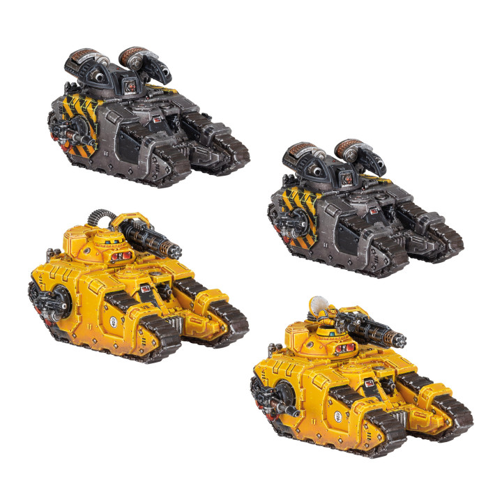 Legions Imperialis: Sicaran Arcus und Punisher Squadron - FIGURINEN