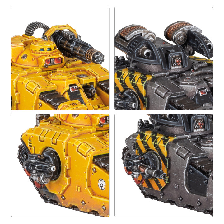 Legions Imperialis: Sicaran Arcus and Punisher Squadron - MINIS