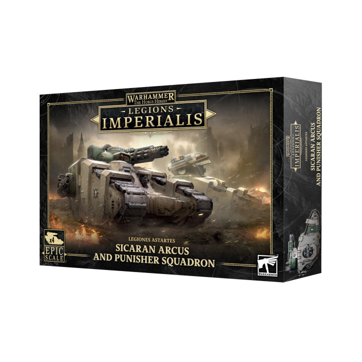 Legions Imperialis: Sicaran Arcus und Punisher Squadron - FIGURINEN