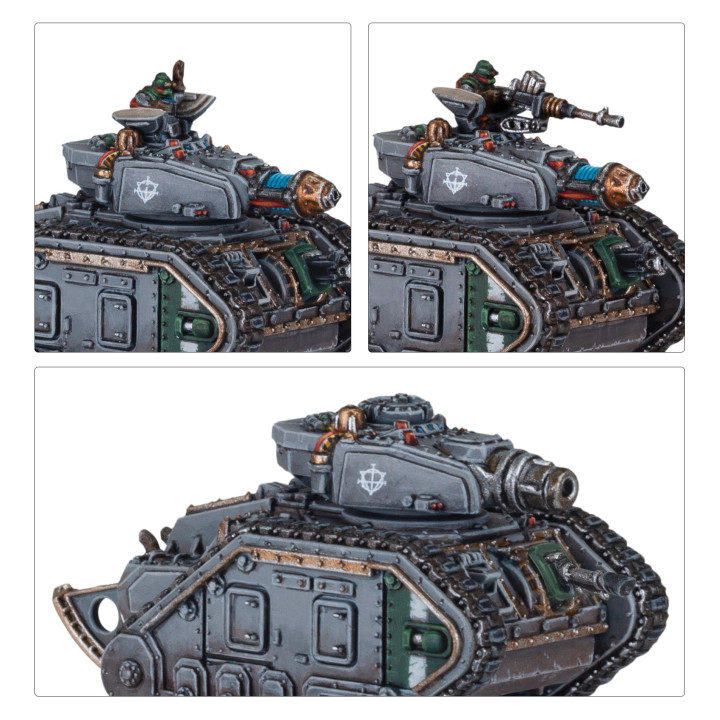 FIGURINES - Legions Imperialis: Escadron de Leman Russ Executioner et Demolisher