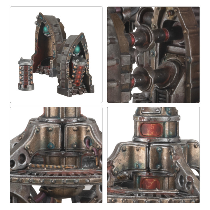 NECROMUNDA - Consoles de Piles de Données de la Ruche