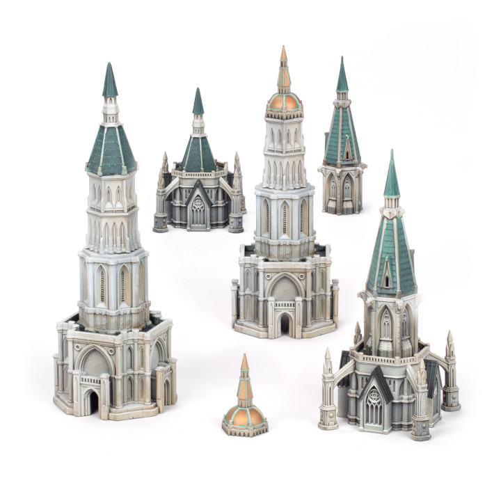 FIGURINES - Legions Imperialis: Civitas Imperialis Spires