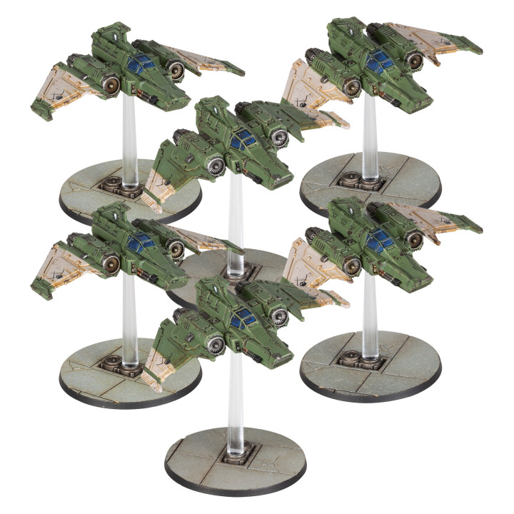 Legions Imperialis: Xiphon Incerceptor Squadron - FIGURE