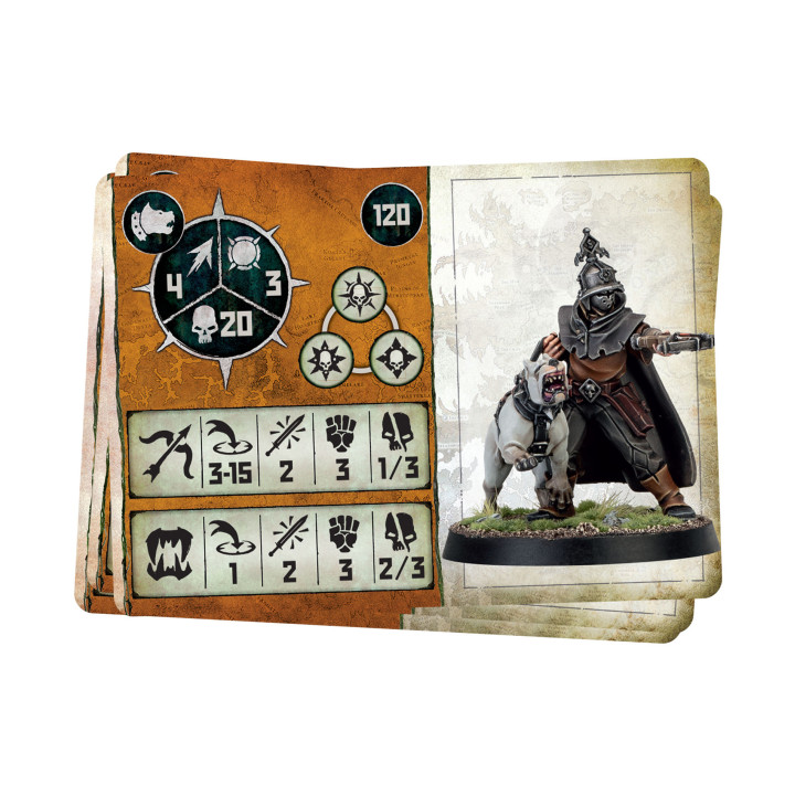 Warcry: Wilderkorps-Jäger - FIGURINEN