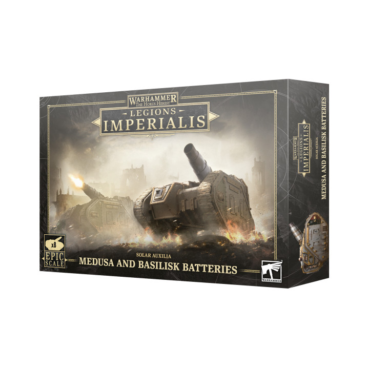 Legions Imperialis: Medusa e Basilisk Batteries - FIGURE