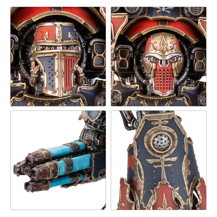 FIGURINES - Legions Imperialis: Warmaster Heavy Battle Titan with Plasma Destructors