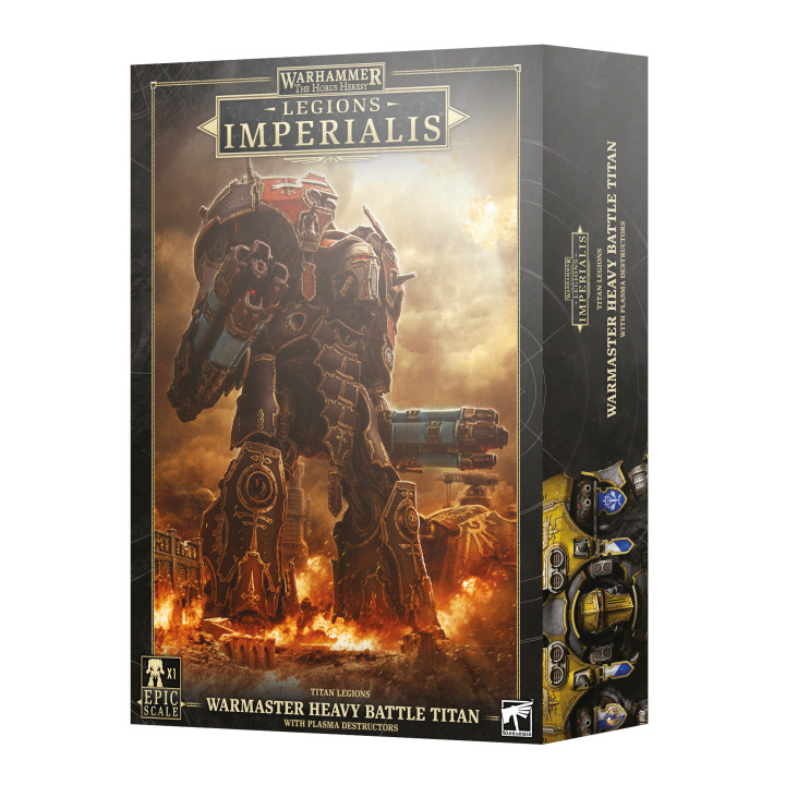 FIGURINES - Legions Imperialis: Warmaster Heavy Battle Titan with Plasma Destructors