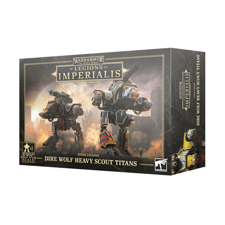 FIGURINES - Legions Imperialis: Dire Wolf Heavy Scout Titans
