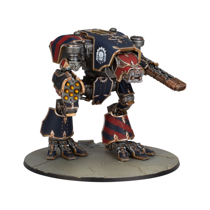 Legions Imperialis: Warhound Titans with Ursus Claws and Melta Lances - MINIS