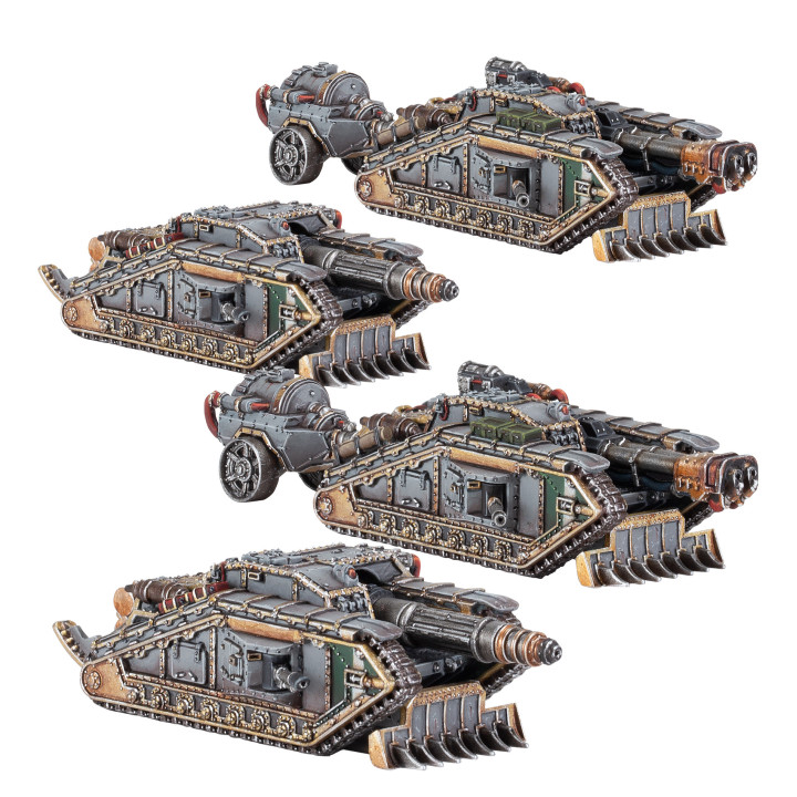 Legions Imperialis: Malcador Infernus e Valdor Tank Destroyers - FIGURE