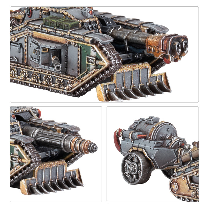 Legions Imperialis: Malcador Infernus and Valdor Tank Destroyers - MINIS