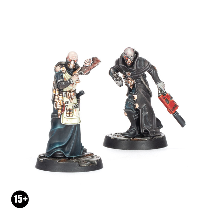 Zwielichtiger Doc & Schmiere-Steher der Delaque - NECROMUNDA