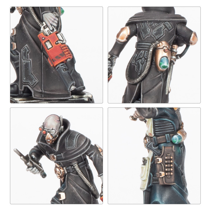 Zwielichtiger Doc & Schmiere-Steher der Delaque - NECROMUNDA