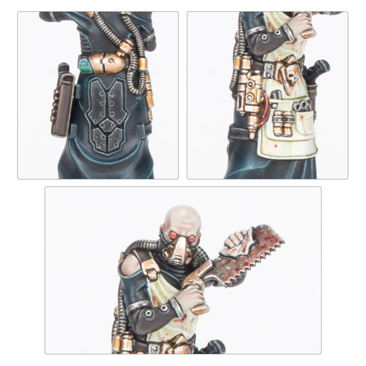 Delaque Rogue Doc & Gang Lookout - NECROMUNDA