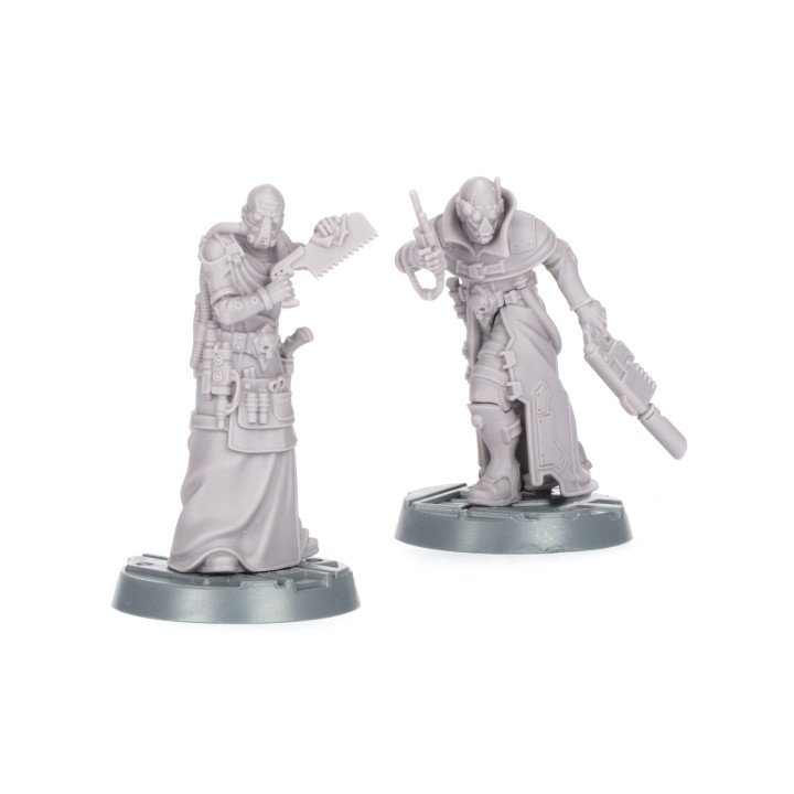 Zwielichtiger Doc & Schmiere-Steher der Delaque - NECROMUNDA